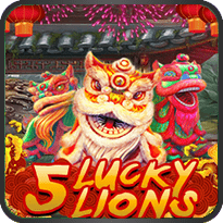 permainan slot 5 Lucky Lions provider Slot 88 dari situs slot gacor 99ASET